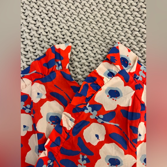 NWT Anthropologie Hutch Strapless Floral Ruffle Top - Picture 8 of 12